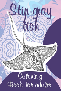 Stingray fish - Coloring Book