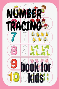 number tracing book for kids