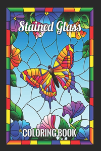 Stained Glass Coloring Book