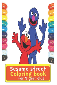Sesame Street Coloring Books For 2 Year Olds