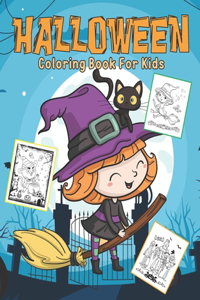 Halloween Coloring Book for Kids