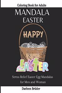 Manda Easter Coloring Book for Adults
