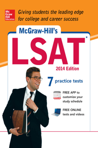 McGraw-Hill's LSAT with Downloadable Tests, 2014 Edition