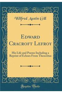 Edward Cracroft Lefroy