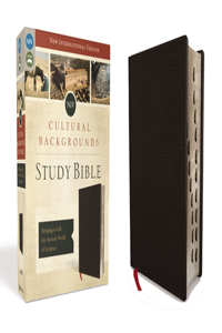 NIV, Cultural Backgrounds Study Bible, Indexed, Bonded Leather