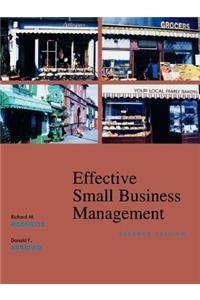 Effective Small Business Management