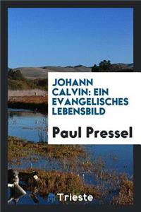 Johann Calvin: Ein Evangelisches Lebensbild