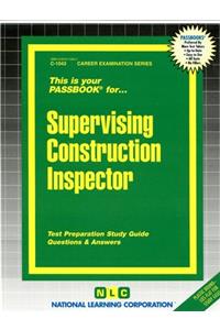 Supervising Construction Inspector