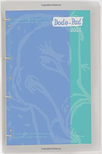 Dodo Pad A4 Diary 2018 c/w 4 Ring Binder - Week to View Calendar Year