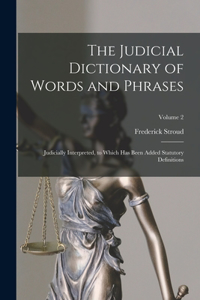 Judicial Dictionary of Words and Phrases