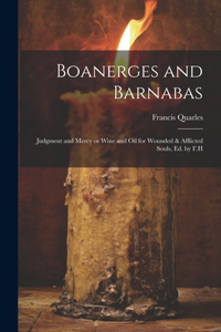 Boanerges and Barnabas