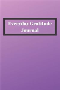 Everyday Gratitude journal