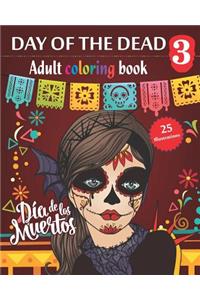 Day of the Dead 3 - Adult coloring book