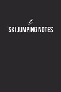 Ski Jumping Notebook - Ski Jumping Diary - Ski Jumping Journal - Gift for Ski Jumper