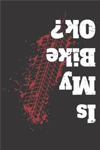 Notebook for biker dirt bike motocross motorcycle