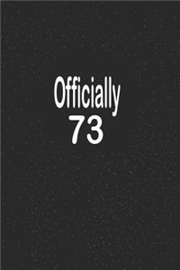 officially 73