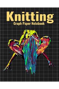 Knitting Graph Paper Notebook