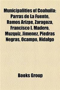 Municipalities of Coahuila