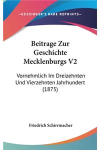 Beitrage Zur Geschichte Mecklenburgs V2