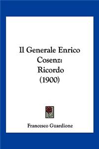 Generale Enrico Cosenz