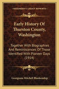 Early History Of Thurston County, Washington