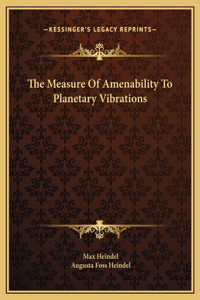 The Measure Of Amenability To Planetary Vibrations