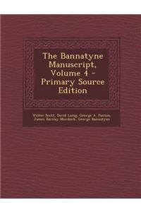 Bannatyne Manuscript, Volume 4