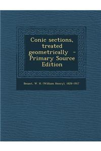 Conic Sections, Treated Geometrically