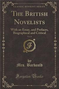 The British Novelists, Vol. 24
