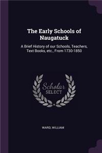 Early Schools of Naugatuck