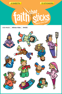 Winter Kids - Faith That Sticks Stickers