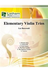 Elementary Violin Trios