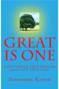 GREAT is ONE