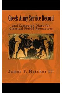 Greek Army Service Record