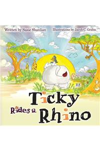 Ticky Rides a Rhino