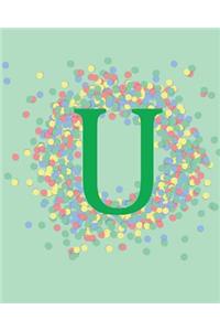 Dotted Journal Writing Ideas "U", Fancy Inspiration Notebook, Dream Journal Dia: daily journal writing, to fill your journal with memories, self-reflection, creativity & direction