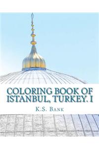 Coloring Book of Istanbul, Turkey. I