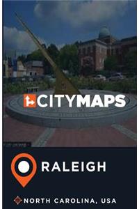 City Maps Raleigh North Carolina, USA