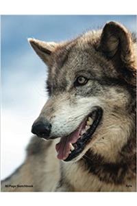 80 Page Wolf Sketchbook