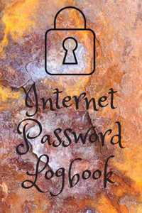 Internet Password Logbook
