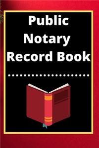 Public Notary Record Book