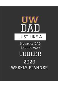 UW Dad Weekly Planner 2020