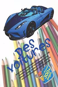 Livre de coloriage calme pour les enfants - Des voitures. Plus de 100 Voiture