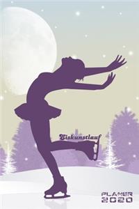 Eiskunstlauf Planer 2020 Monatlicher & Wöchentlicher Notizbuch Kalender