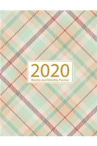 2020 Academic Planner Weekly And Monthly