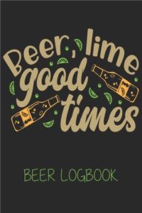 Beer lime good times (Beer Logbook)