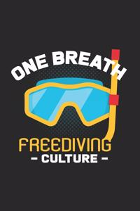 One breath freediving culture
