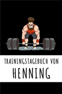 Trainingstagebuch von Henning