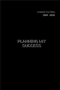 2019-2020 Academic Diary Week to View A5 Organiser Planner