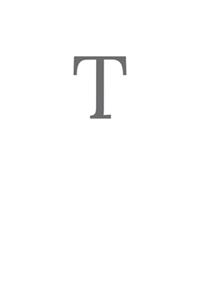 Buchstabe T Notizbuch